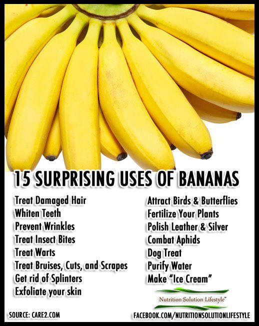 uses of Bananas,Beauty tips,Health Inspirations – Tips – Inspirational Quotes, Pictures and Motivational Thought 