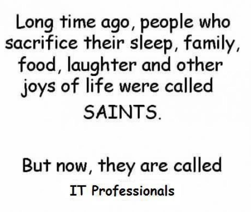 Funny Joke of the day~ IT Professionals - Inspirational Quotes - Pictures -  Motivational Thoughts