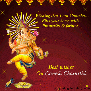 Best wishes on Ganesh Chaturthi,cards