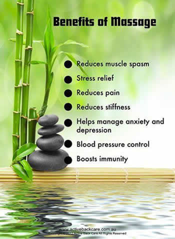 Benefits of Massage — | Inspirational Quotes - Pictures - Motivational