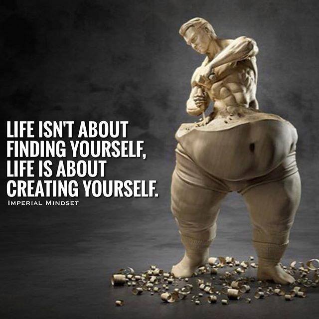 Life is not about finding yourself - Inspirational Quotes - Pictures