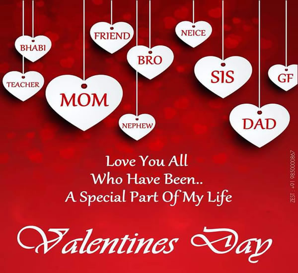 Featured image of post Happy Valentine Wishes For Family And Friends - Thank you for everything you do for our family.