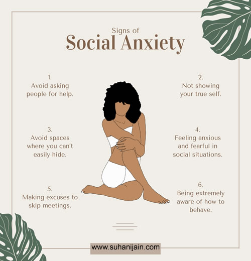 Signs of Social Anxiety