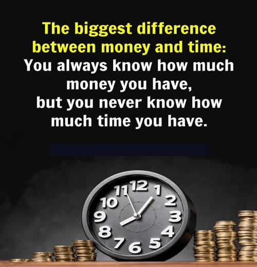 time,money,Life / Learning Quotes – Inspirational Quotes, Pictures and Motivational Thought