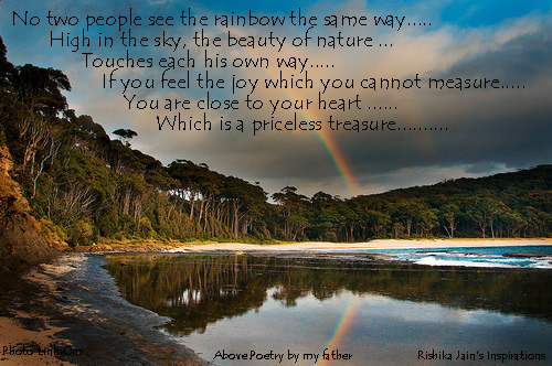 Beautiful Rainbow Quotes- Inspirational Quotes, Motivational Thoughts and Pictures