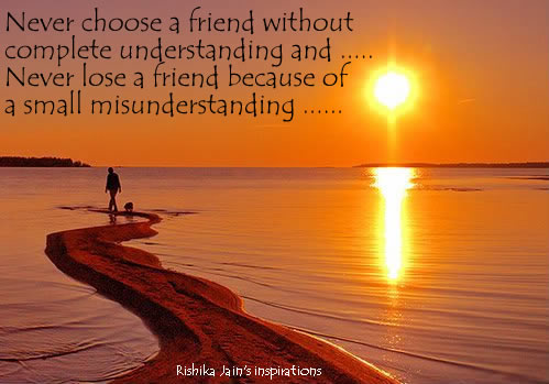 Friendship Quotes Pictures - Never Lose a Friend Inspirational Pictures and Motivational Quotes