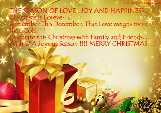 Christmas Quotes, Pictures,Season of Love, Joy and Happiness, Christmas Quotes, Pictures and Thoughts