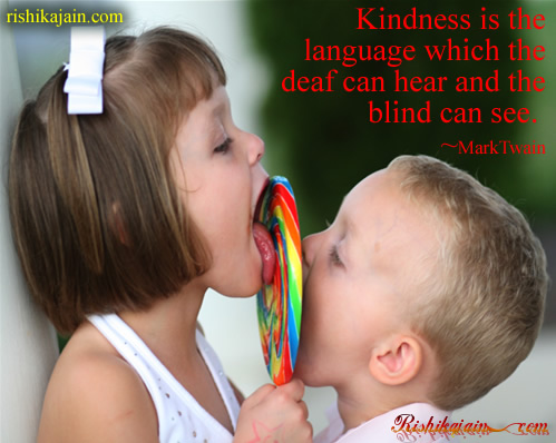 Mark Twain , deaf, blind , Kindness / Nice Quotes – Inspirational Quotes, Pictures and Motivational Thought.good thought