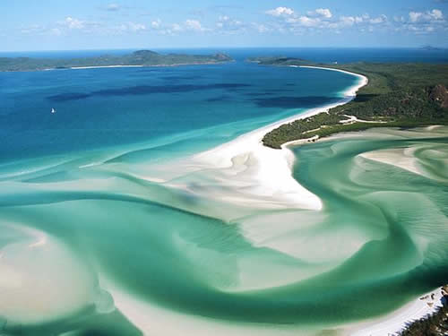Beautiful Places - Inspire You… Make you feel good… ,Beautiful! Whitehaven Beach, Whitsunday Islands in Australia ,