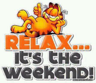 Relax, Enjoy, Fun, Garfield, Weekend, Inspirational Quotes, Pictures, Thoughts, Motivational