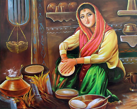 Life / Learning /Inspirational story ,Quotes – Inspirational Quotes, Pictures and Motivational Thoughts,short story,lady making roti,beautiful painting