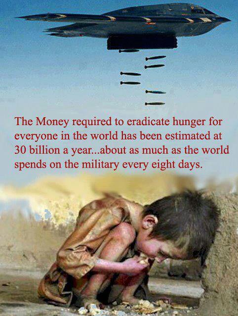 military, war, peace, hunger, poverty, humanity, love, think, say no to war, inspirational quotes, pictures