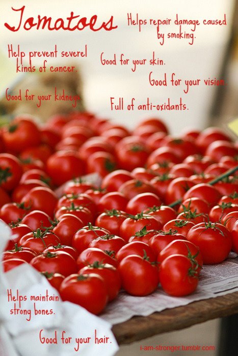 Health Benefits of Tomatoes! - Inspirational Quotes - Pictures