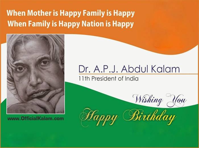 Dr.Abdul kalam birthday wishes,Dr.A.P.J. Abdul Kalam,Success – Inspirational Quotes, Pictures and Motivational Thoughts.