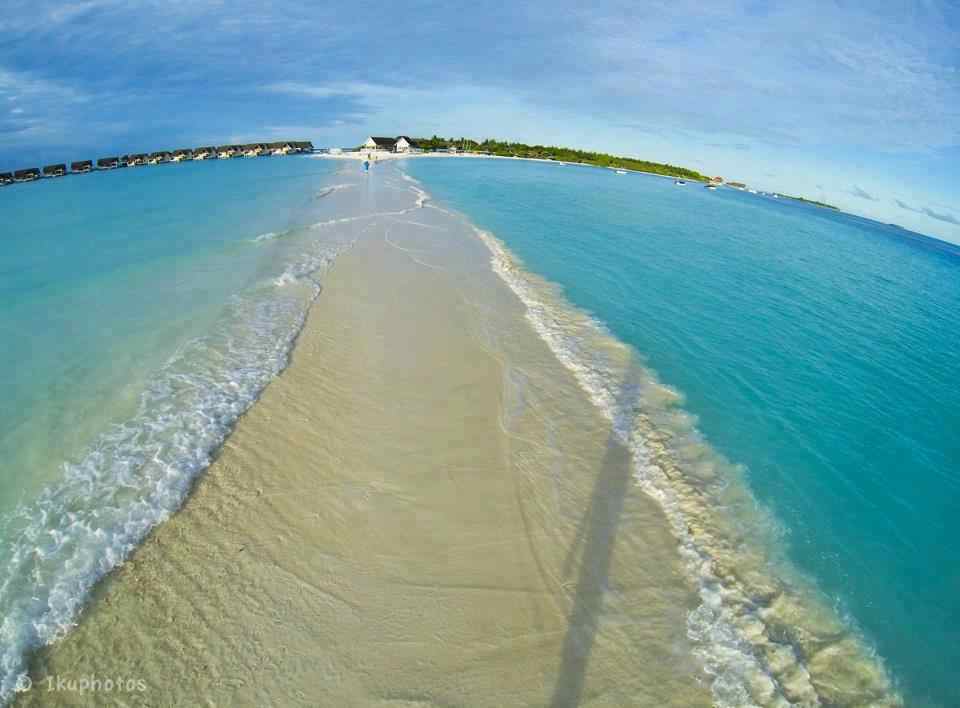 Beautiful Places of the world to visit, Pictures,  Natural Walkways of Maldives
