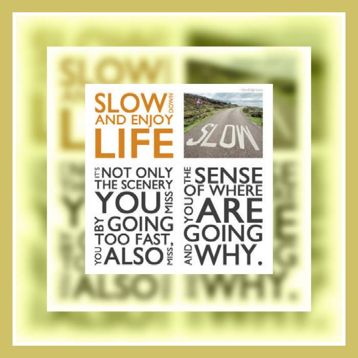 Slow Down in your Life ,Stories to increase awareness, motivational Pictures, Inspirational Stories