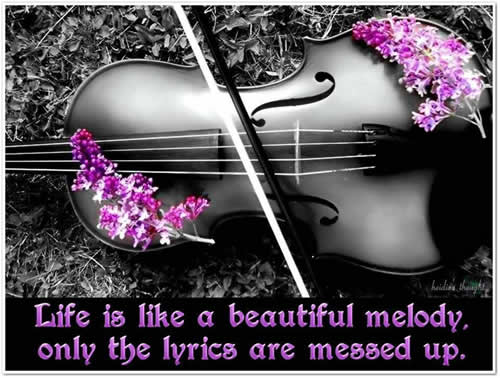 music,Life Inspirational Quotes, Motivational Thoughts and Pictures