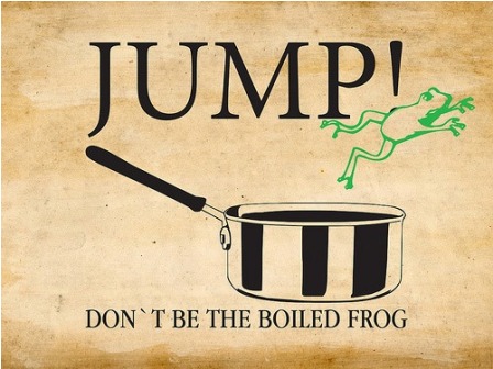 THE BOILING FROG ,short story