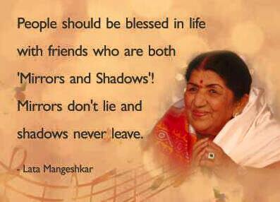 Friendship – Inspirational Quotes, Pictures and Motivational Thoughts,lata mangeshkar