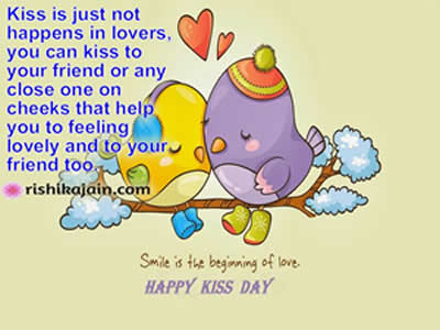 Happy Kiss Day Quotes, Messages, Wishes, Greetings, images,kiss day with mother,,friend