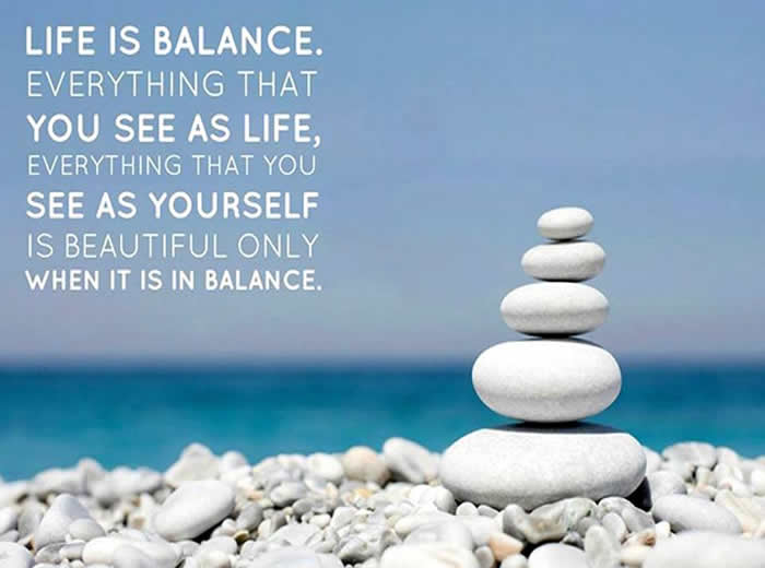 positive life balance quotes