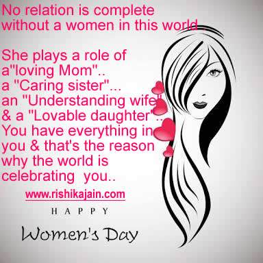 Latest Happy Women’s Day,whatsapp status,messages,quotes,images