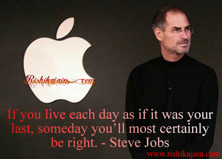 Steve Jobs,Life  Learning Quotes – Inspirational Quotes, Pictures and Motivational Thoughts