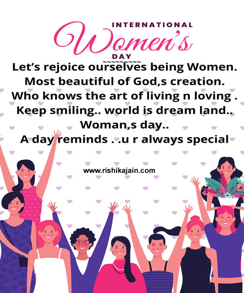 Happy Women’s Day Quotes – Inspirational Pictures and Thoughts.