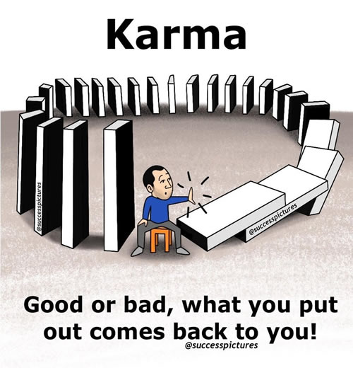 karma Inspirational Quotes, Motivational Quotes and Pictures