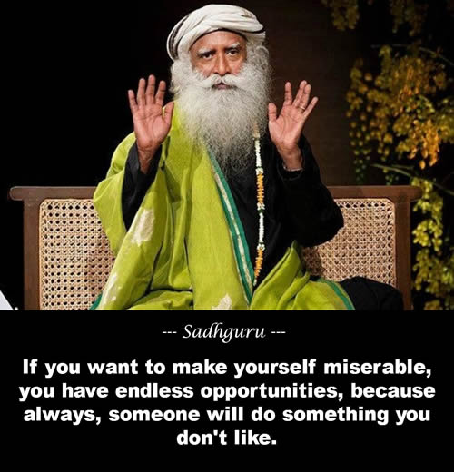 Sadhguru Inspirational Quotes